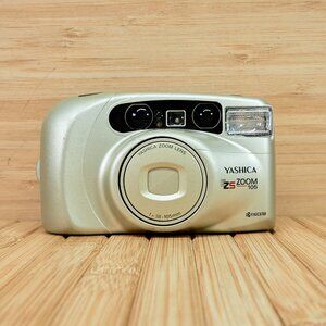 Vintage Yashica EZS Zoom 105, 35mm Point and Shoot Film Camera, Made in Japan